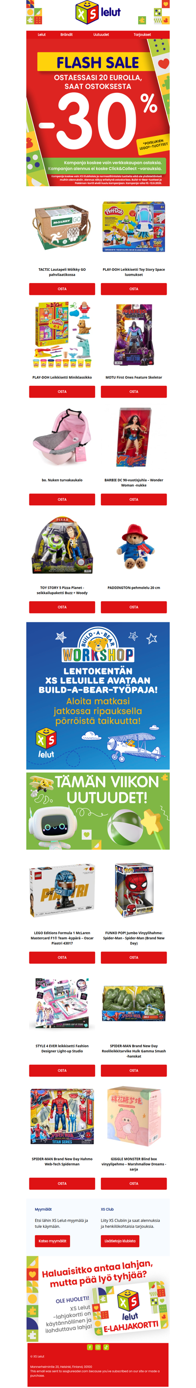 ⏳ VIIMEINEN PÄIVÄ: Flash Sale päättyy tänään!