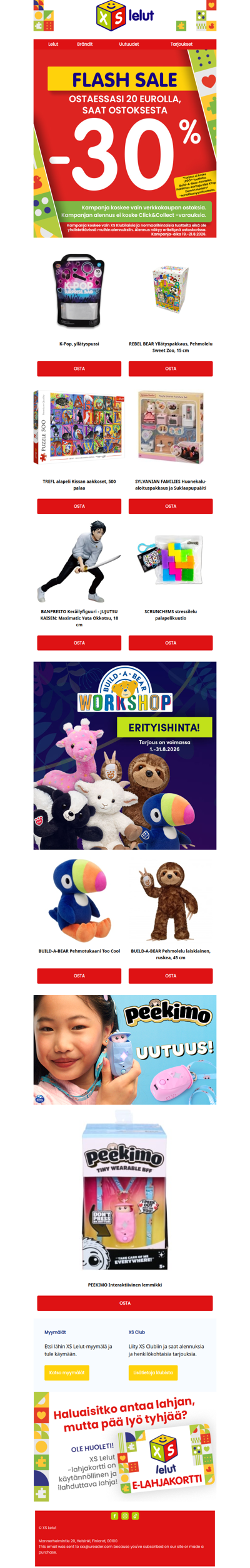 🚀 Nappaa 30% alennus ennen kuin on liian myöhäistä!