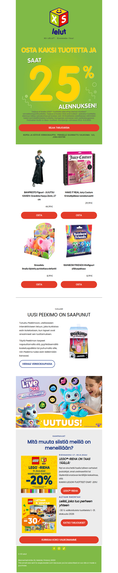 Tässäpä syy valita kaksi!