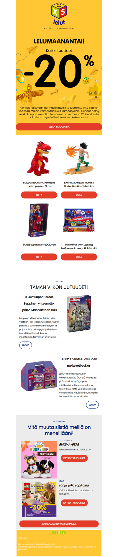 Maanantaiyllätys! 🎁