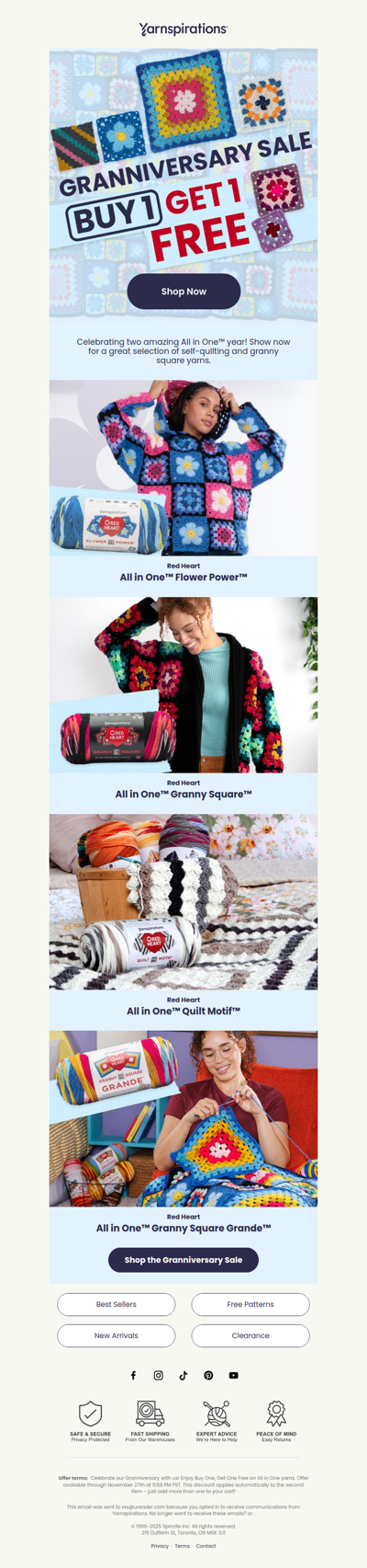 It’s our Granniversary! 🎂 Buy 1, Get 1 FREE!