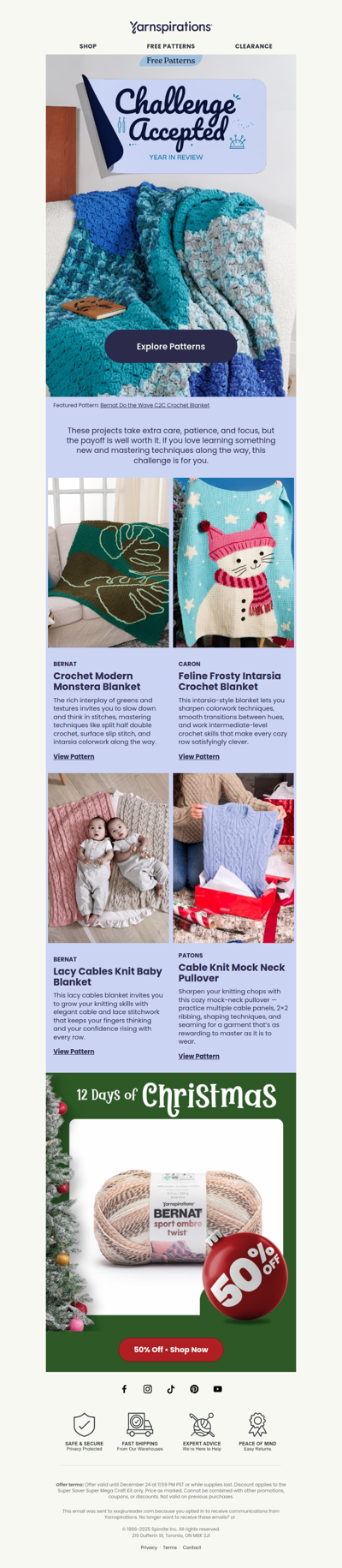 Free Patterns Worth the Effort