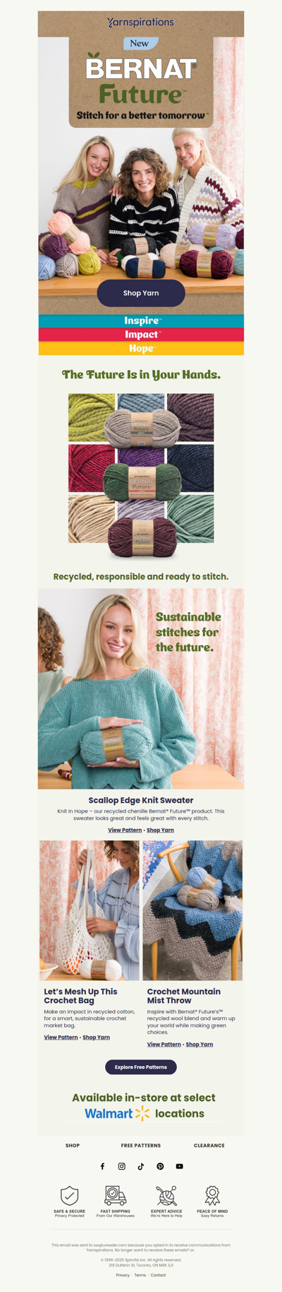 Small Stitches. Bigger Impact.