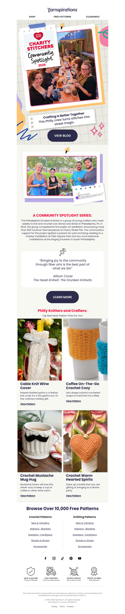Community Spotlight: Philadelphia Drunken Knitwits
