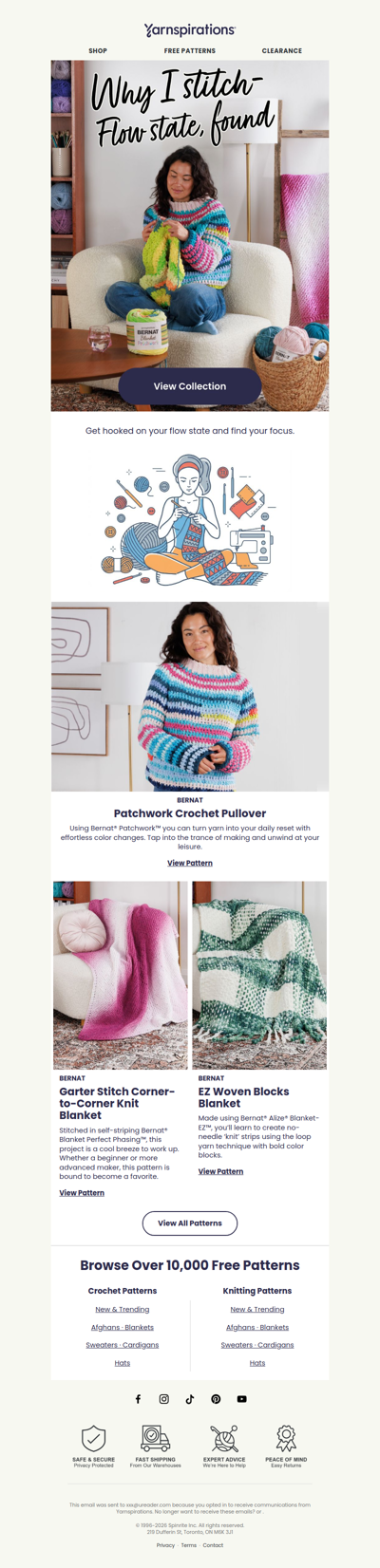 Enter the Flow State (Yarn Required)