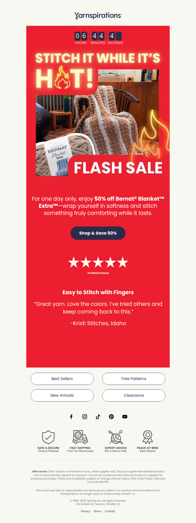 ⏰50% Off—Final Hours