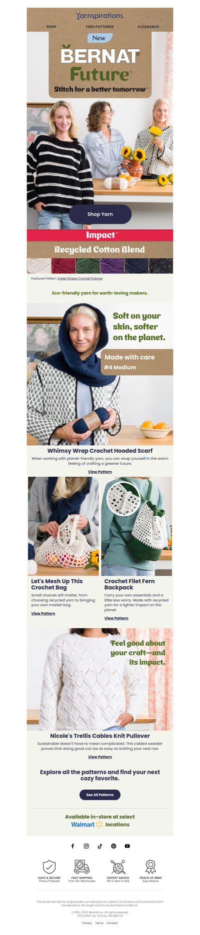 Softer on You. Kinder to Earth.