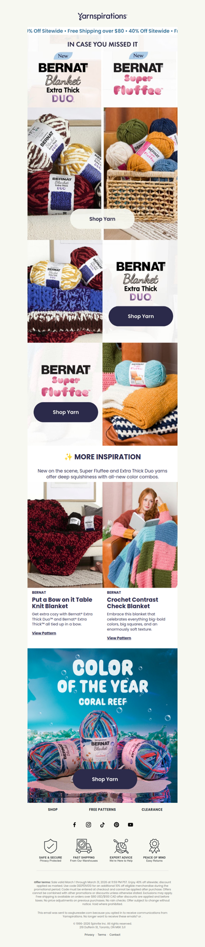 Did You See These Bernat Drops?