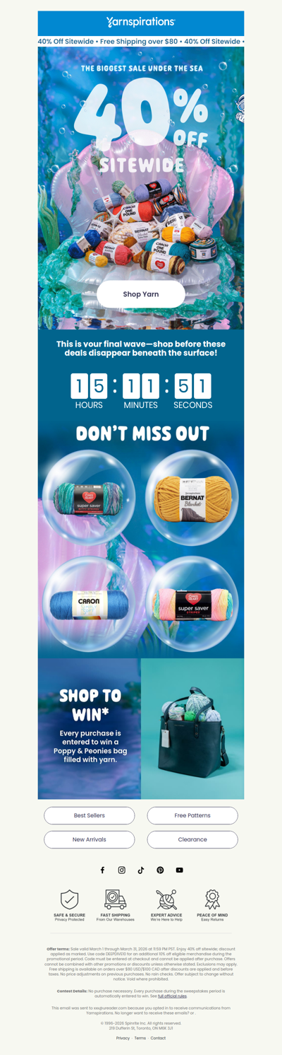 🤿 Final Hours: Dive In Before It’s Gone