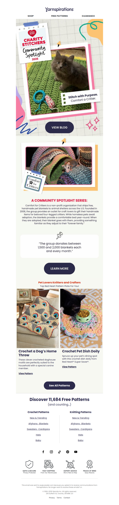 Community Spotlight: Comfort for Critters