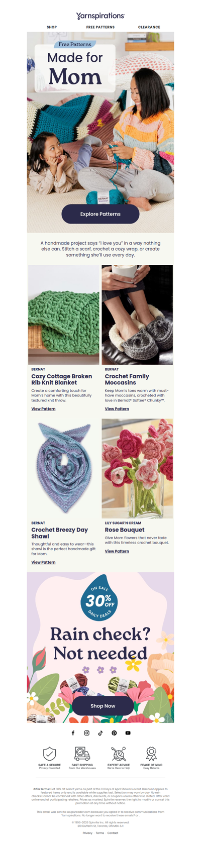 Handmade Projects for Mom