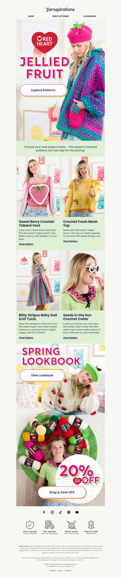 Fresh Summer Patterns, Ripe for the Picking 🍓