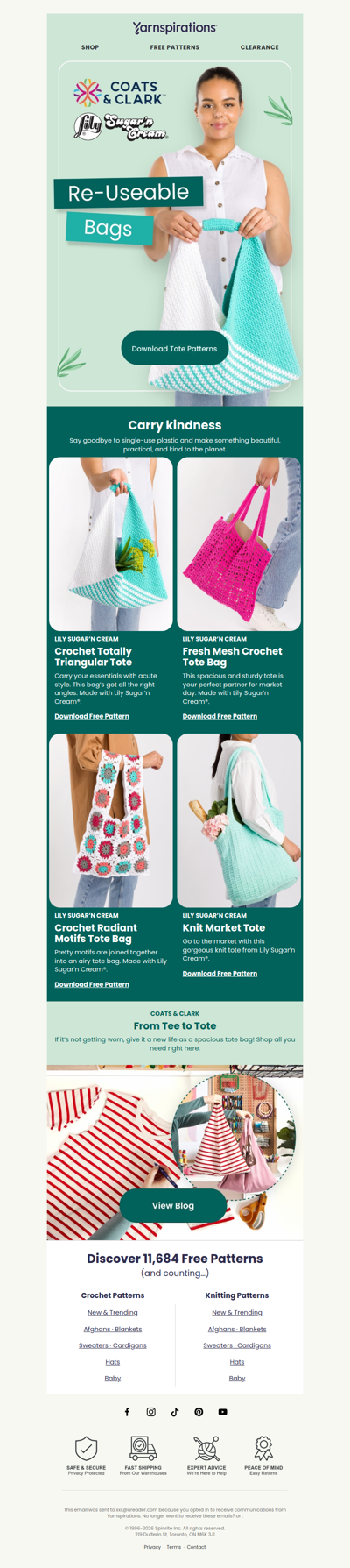 Beautiful & Practical Tote Patterns