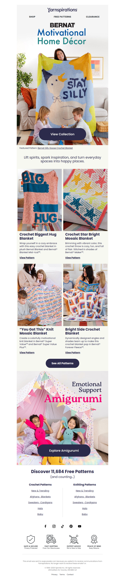 New Bernat Blanket Patterns for Happy Spaces