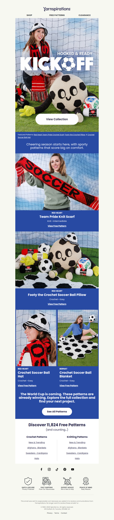 ⚽ Drop Everything. New Sporty Patterns Just Landed.