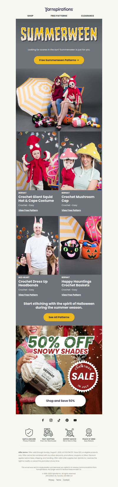 🎃 8 NEW Summerween Patterns