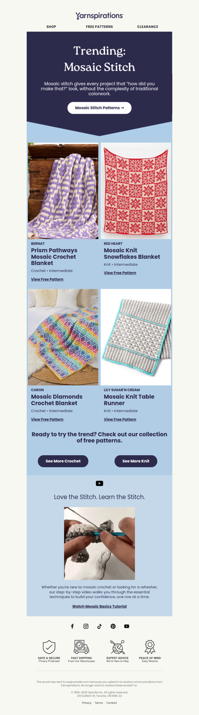 Make It Mosaic – Free Patterns Inside