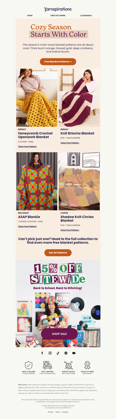 Your Next Blanket is Giving Autumn Vibes 🍂