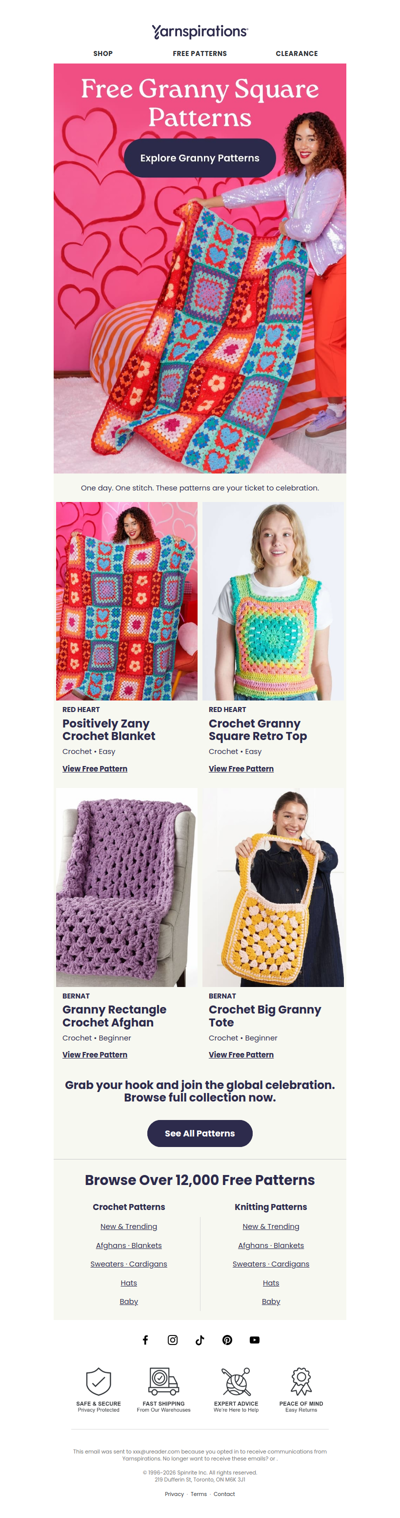 It's Granny Square Day 🎉