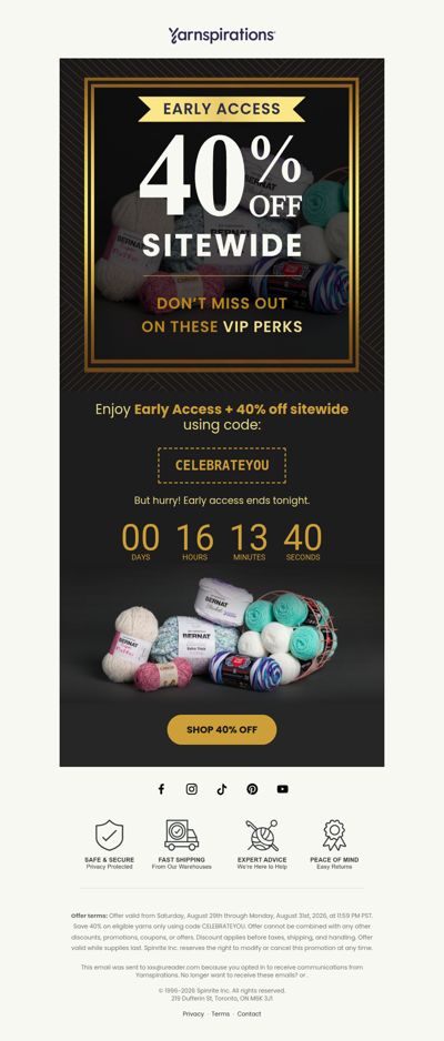 🚨Last Chance: 40% Off Ends Tonight