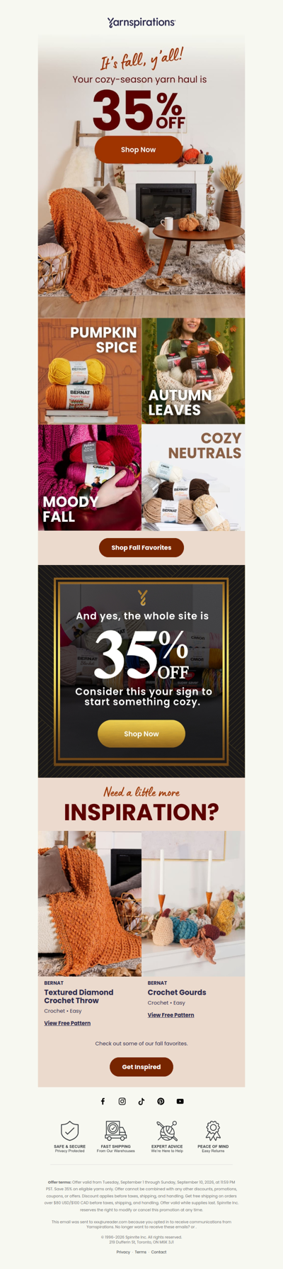 35% Off? Gourd Yes! 🎃