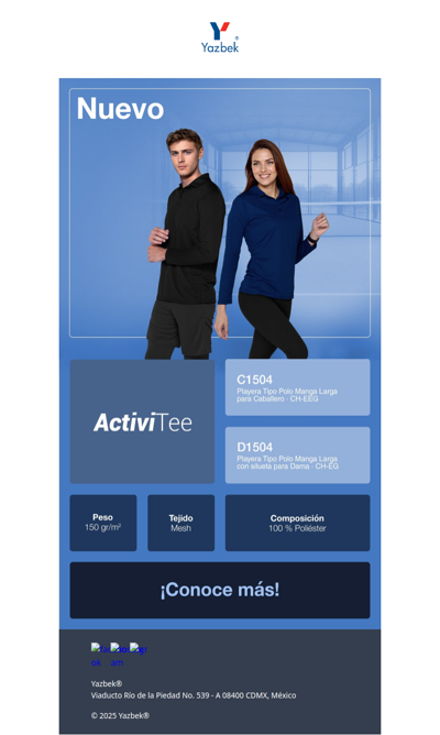 ¡Nueva Playera Tipo Polo Manga Larga!: El Rendimiento que tu Marca Necesita