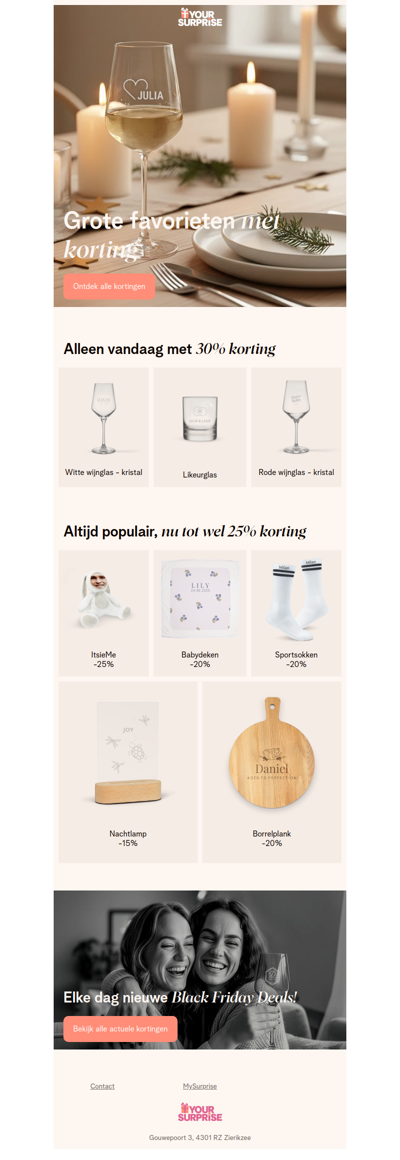 🎁 Tot 30% korting op onze bestsellers