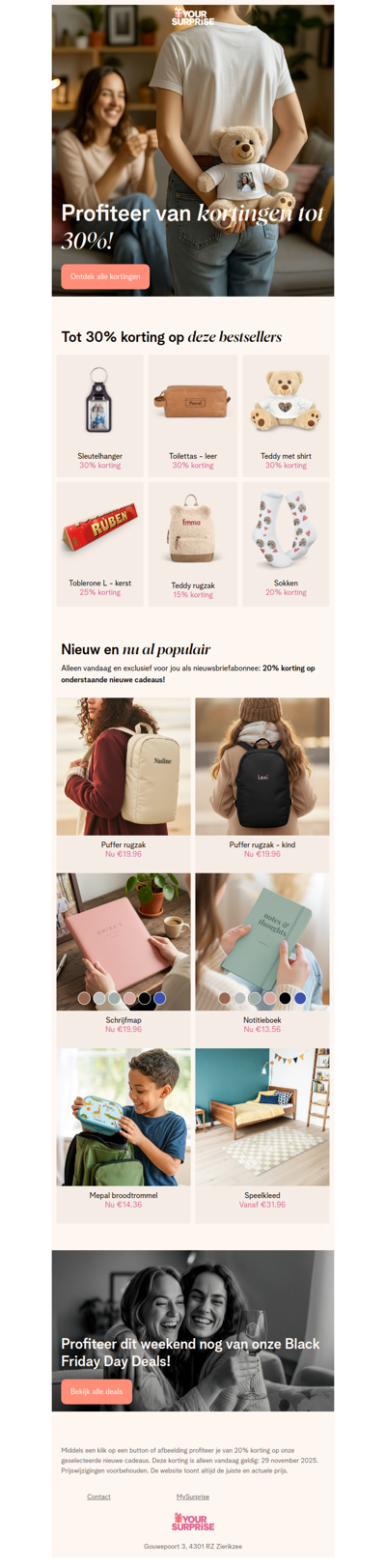 📢 Ook vandaag nog: Black Friday kortingen!