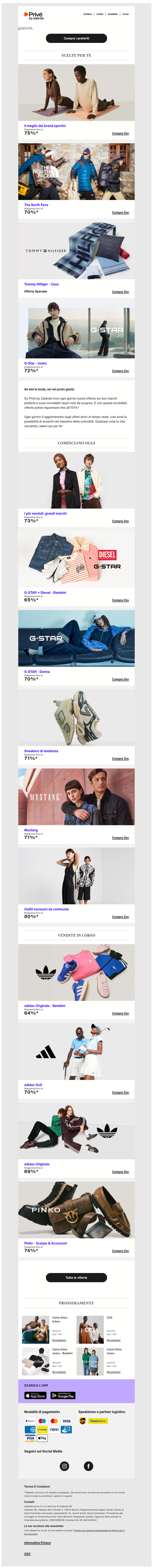 Nuovi arrivi: CMP, Tommy Hilfiger e The North Face