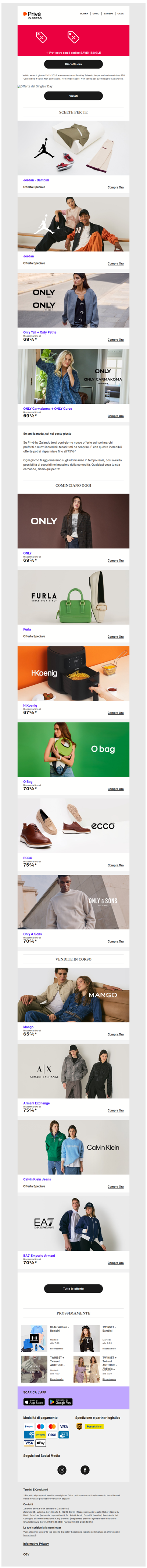 Jordan & ONLY Tall si uniscono al Singles' Day. E tu?