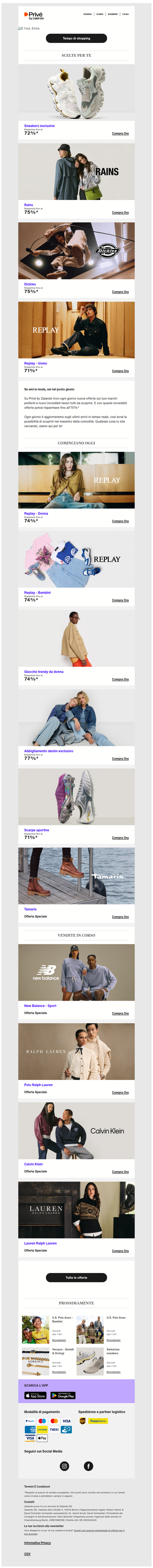 Rains & Dickies: approfitta delle offerte