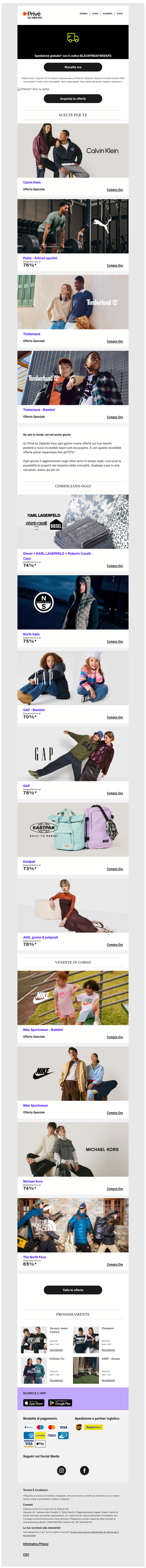 Spedizione gratis + prezzi incredibili per Timberland oggi⚡