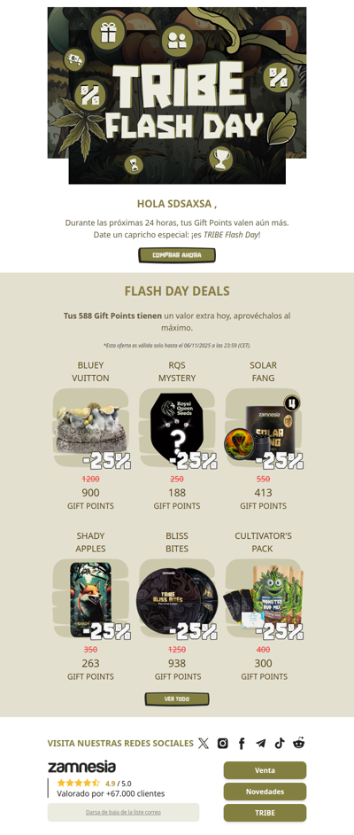 Aprovecha al máximo tus Points, sdsaxsa 💫