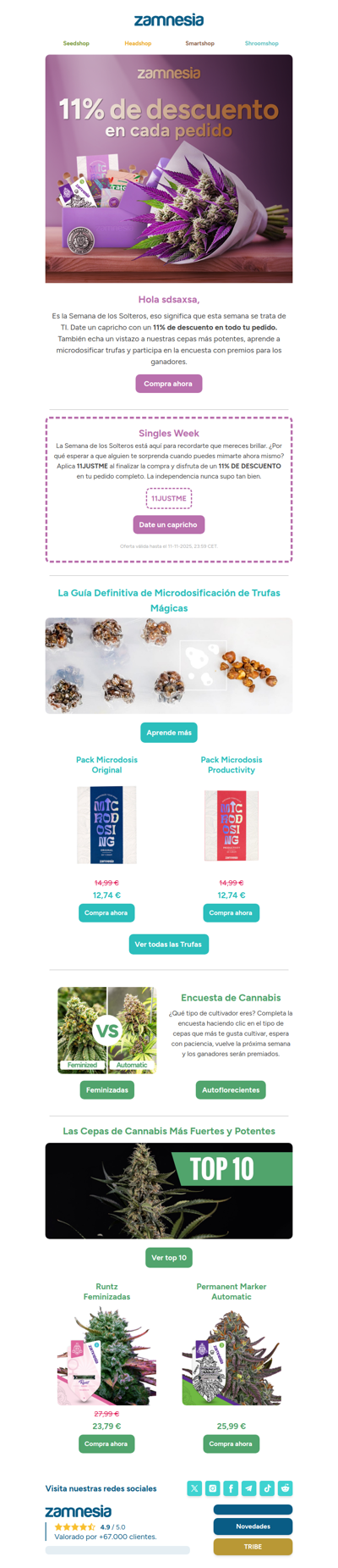 Es la Semana de los Solteros, siempre estamos aquí para ti <3