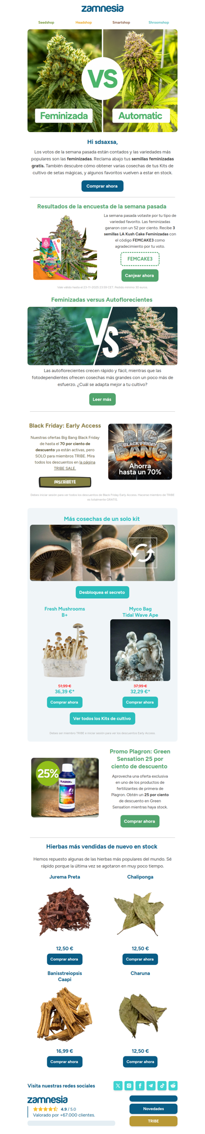 🌱 Reclama ahora tus semillas GRATIS.