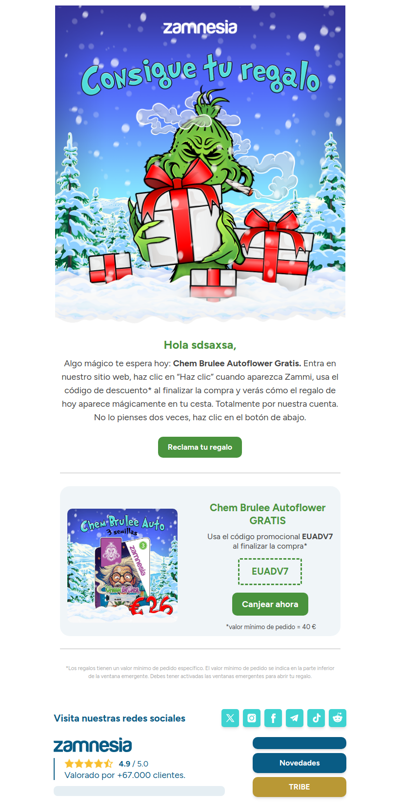 sdsaxsa, semillas de cannabis gratis al finalizar tu compra