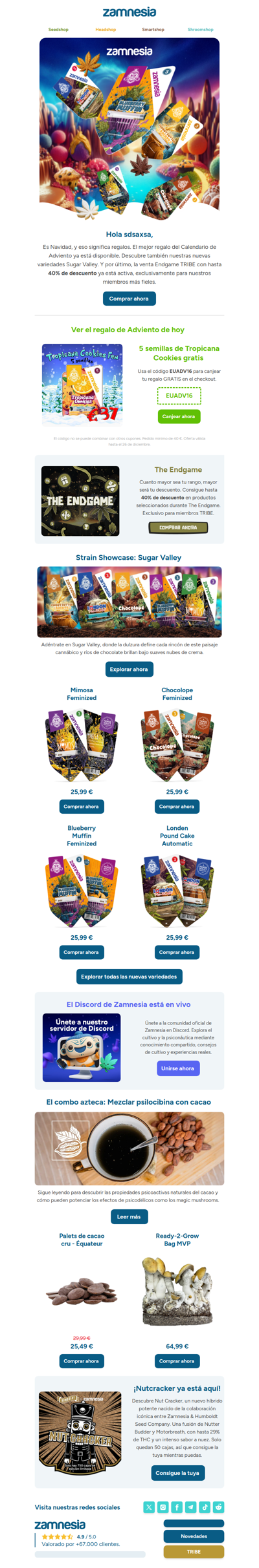 Sugar Valley: ¡Nuevas variedades disponibles!