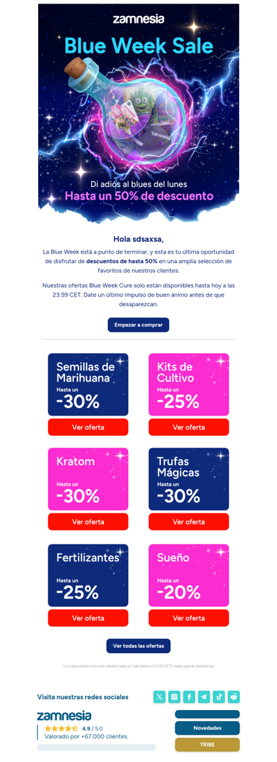 Última oportunidad con hasta 50% de descuento