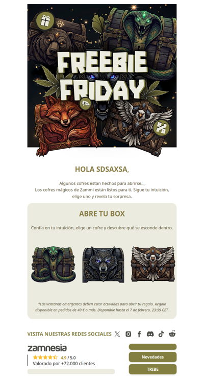 ¿Qué hay dentro de tu cofre?