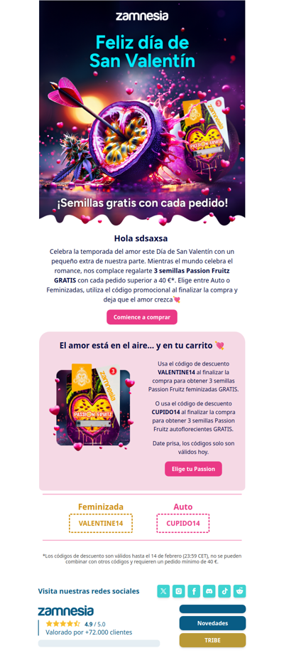 Feliz Día de San Valentín 💘