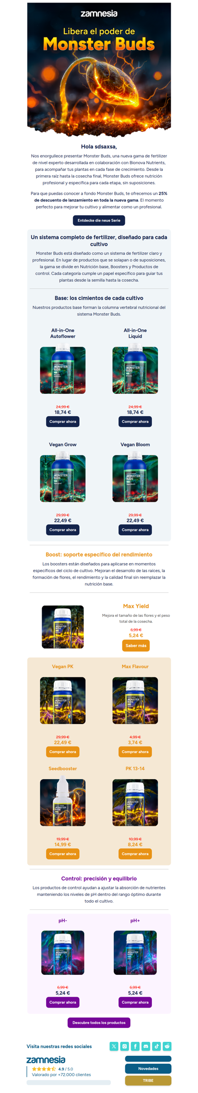 Cultiva como un experto con Monster Buds 🌱