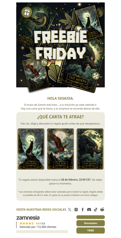 Tu regalo de Freebie Friday te espera dentro… ✨