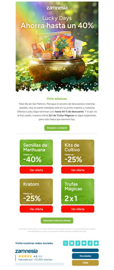 Feliz Día de San Patricio🍀