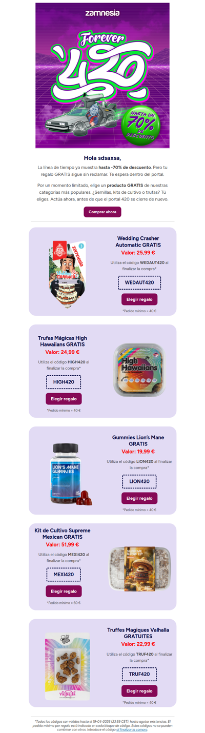 (1) Aún queda un regalo sin reclamar