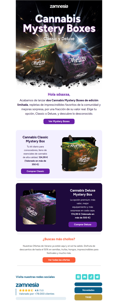 Las Mystery Boxes han vuelto 🔥