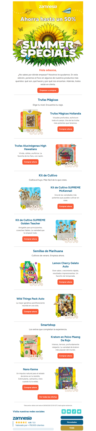 Especiales de verano: Nuestras selecciones favoritas