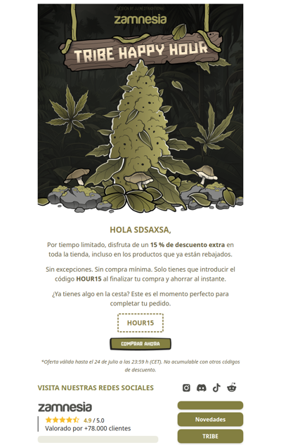 El tiempo se acaba ⏰