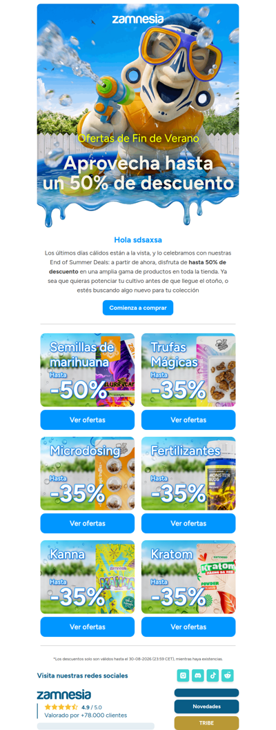 Verano, ofertas, otra vez ☀️