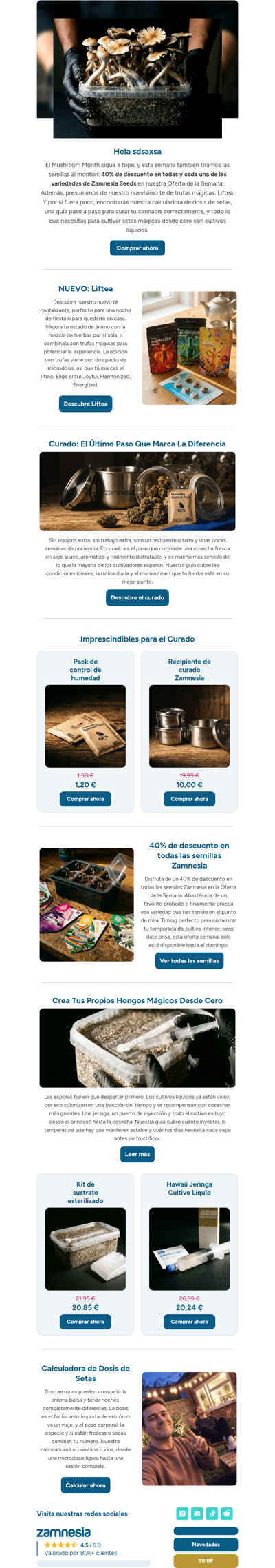 🌱Curado como un profesional + 40% en todas las semillas🌱