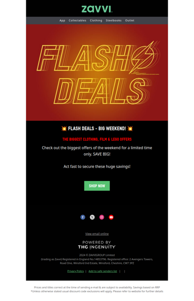 Flash Deals! Big Weekend Offers [Now Live!]